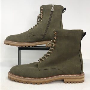 Madden By Steve Madden M-Eminor Olive Men’s Lace Up Boots - Size 13